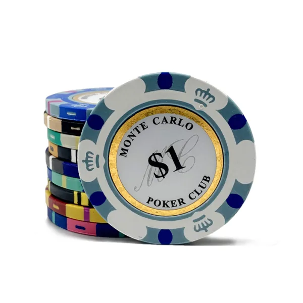 China Clay Poker Chips