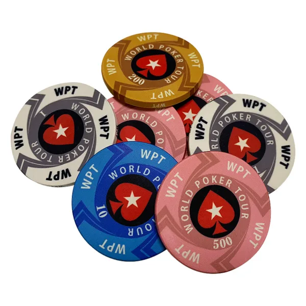 EPT Ceramic Poker Chips Cash Game