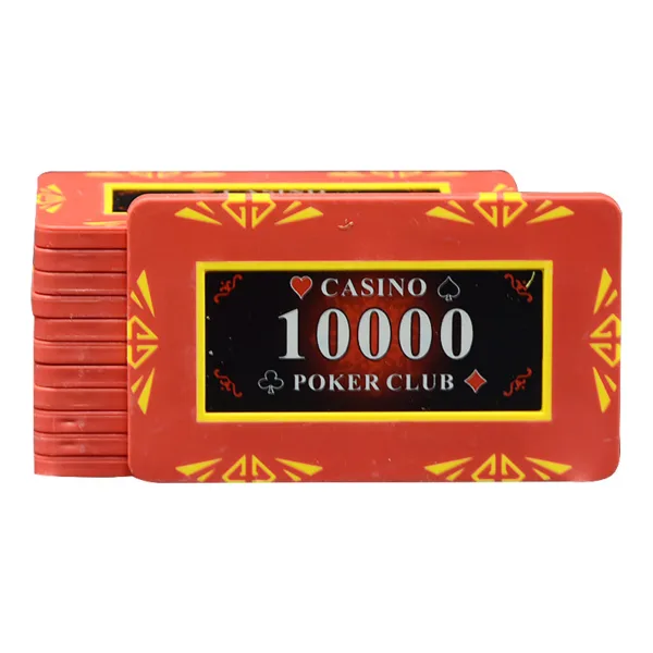 Rectangular Poker Ceramic Chips