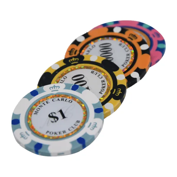 Pokerchips aus Ton, 14 g