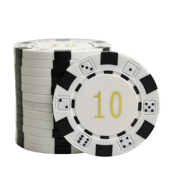 Jetons de poker professionnels de diamètre 40 mm