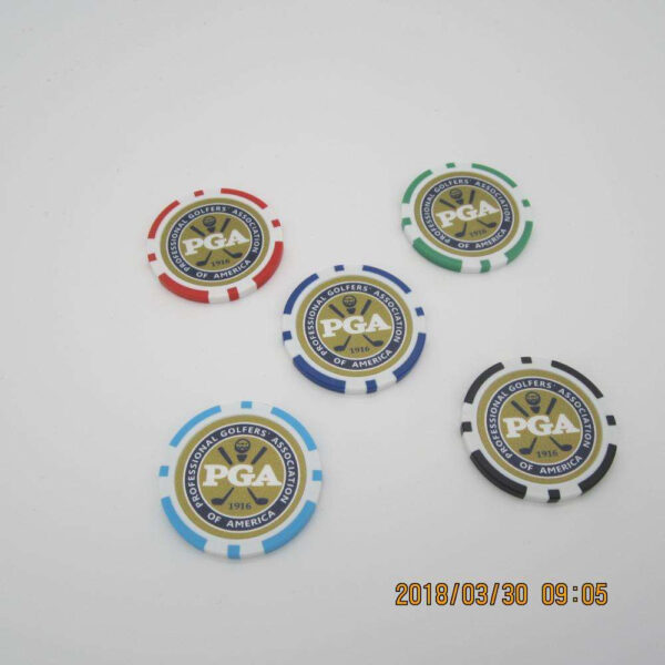 Golf ABS pokerchips